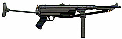 German MP-40 machine pistol
